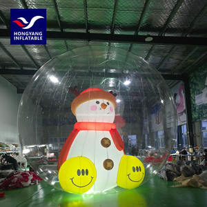 زخارف تجارية عملاقة قابلة للنفخ في عيد الميلاد حجم بشري للبيع - Product Image 4