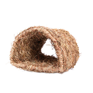 Chinchilla Lapin <span class=keywords><strong>Hamster</strong></span> Golden Ours Paysage Abri Différents Animaux Tissage Hay Channel Bambou Bois Artisanat Cage - Product Image 6