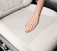 Matériau de revêtement anti-salissure en cuir PU et polyester de haute qualité pour sièges de voiture, doublure de toit, volant, panneaux de porte