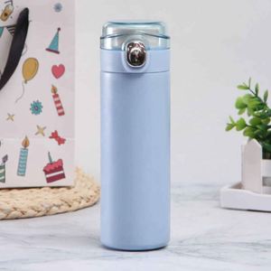 Stainless Steel Vacuum Tumbler Double Wall Thermal Insulated <b>Bottle</b> For Travel Minimalist Design With Lid Available In Multiple - Product Image 5