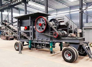 Щековая дробилка для дизельного двигателя <span class=keywords><strong>PE</strong></span> 500*750, мобильная камнедробилка, дробильная машина и установка для облицовки на продажу - Product Image 3