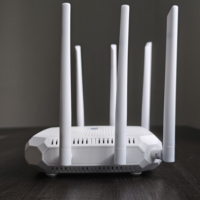 Sıcak Satış Modülü 5G sim Çift Modlu Wifi5 EPON ve GPON Router ZC-521T XPON 4GE+2POTS+CATV+AC2100 Toptan Fiyat