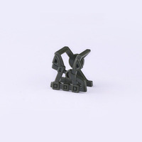 Jouets de construction MOC, figurines militaires miniatures de la Seconde Guerre mondiale, armes, soldats, armure tactique, gilet pare-balles
