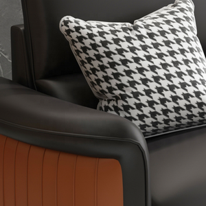 Ensemble <span class=keywords><strong>de</strong></span> canapés <span class=keywords><strong>de</strong></span> réception VIP en cuir pour espace <span class=keywords><strong>de</strong></span> repos <span class=keywords><strong>de</strong></span> bureau commercial, design moderne, mobilier commercial <span class=keywords><strong>de</strong></span> luxe léger - Product Image 5