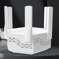Yüksek Kaliteli Yeni Model WiFi 6 Genişletici 3000M Hız 2.4G&5.8G Çift Bantlı Kablosuz Sinyal Güçlendirici Altı Harici Antenli