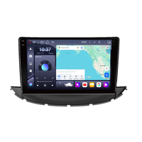 Autoradio Android 15 de 9 pouces avec écran IPS, processeur Octa Core, navigation GPS, lecteur multimédia MP5 et DSP pour Chevrolet TRAX 2017-2018