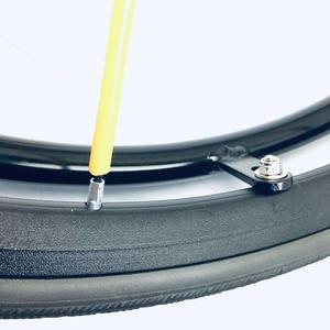 Rueda de Repuesto <span class=keywords><strong>Nobby</strong></span> C-W1901 de 24 Pulgadas con Llanta de Aleación y Neumático de Goma, Capacidad de Carga de 50-55 kg, para Andador de Personas Mayores - Product Image 6