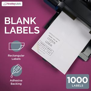 4x5 Inch White Rectangular Shipping Address Labels Laser Inkjet Printable <b>Stickers</b> 250 Sheets 1000 Labels Bulk Wholesale - Product Image 6