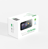 Écran CarPlay pour moto Aoocci C9 Pro Max 6 pouces, caméra embarquée 2K, étanche IP67, navigation GPS, TPMS