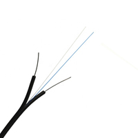 Venta al por mayor de cable de fibra óptica para interiores G657A1 GJYXFCH 1 núcleo Ftth Cable de caída 1km Cable de caída de fibra óptica 1 núcleo