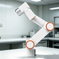 Bras de robot collaboratif articulé pour applications de soudage de précision, piloté par un servomoteur PLC