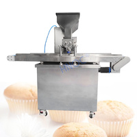 HNOC Machine industrielle à double usage 3 couleurs pour la fabrication de biscuits Jenny Machine à remplir les tasses et les gâteaux Boulangerie déposante