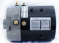 Moteur ZQS36-3.0C-T Clucar DC 36V 3000W à montage sur bride 3000 tr/min pour kits de conversion de véhicules électriques E-Z-G-O et chariots de golf