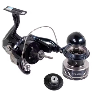 รอกตกปลา <span class=keywords><strong>SHIMANO</strong></span> 24 <span class=keywords><strong>Stradic</strong></span> SW แบบสปินนิ่งและทรอลลิ่ง ขนาด 4000-10000 พร้อมลูกปืน 6+1BB ตัวเรือน HAGANE กันน้ำ แรงต้านสูงสุด 11-13 กก. สำหรับตกปลาทะเล - Product Image 5