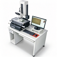 Toolmaker Microscope Measuring Microscope 200-500mm X/Y Travel 0.0005mm Resolution for Precision Parts PCB Inspection QC Labs