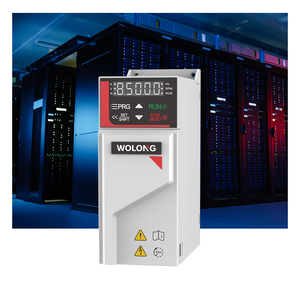 Wolong VF độ tin cậy cao duy nhất giai đoạn 0.75kw AC ổ đĩa Vector điều khiển VFD Fan Máy bơm nước máy nén 200V/220V/240V 4A động cơ - Product Image 2
