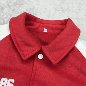 Veste de créateur décontractée d'hiver à la mode Vestes de sport en cuir vintage personnalisées Streetwear Veste de baseball brodée pour hommes - Product Image 3