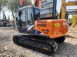 Excavatrice sur chenilles HITACHI d'occasion certifiée CE avec godet hitachizz120 mini pelles de 12 tonnes à vendre des machines du japon - Product Image 4