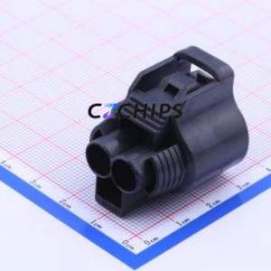176146-2 Housing (Wire-to-Board / Wire-to-Wire) P=7.9mm Connector ( Jack Structure: 1x2P )( Pitch: 7.9mm )( Number of Rows: 1 ) - Product Image 1