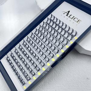 Vente en gros de cils manga animés pointes de cils vaporeux bandes de cils foncés extrêmes faux cils de vison vaporeux - Product Image 4