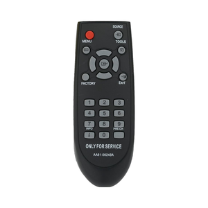 La plastica AA81-00243A ha sostituito il telecomando di servizio con una gamma di 50m e <span class=keywords><strong>4</strong></span> pulsanti per Samsung TV - Product Image 1