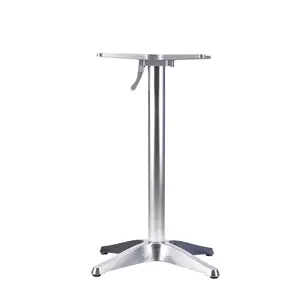Pernas de mesa de metal 4 estrelas, design exclusivo de alumínio favorável, pernas de mesa de metal para móveis ao ar livre, peças de mesa, sala de jantar