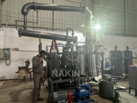Pequeña máquina de destilación de aceite, aceite usado a máquina diésel, Refinería de aceite de Motor de desecho, nueva tecnología