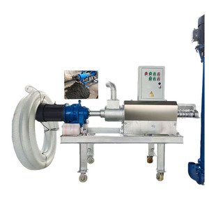 Solid and Liquid Separator / Feces Dewatering Machine / Dryer Machine Cattle Manure Scraper Machine Dewatering Machine for Sale - Product Image 4