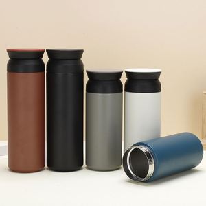 แก้วน้ำ Element Tumbler ขนาด 350 มล. 500 มล. แก้วเก็บความร้อนสองชั้น สแตนเลสสุญญากาศ พร้อมฝาปิด สำหรับงานปาร์ตี้ สำนักงาน ป้องกันการรั่วซึม - Product Image 1