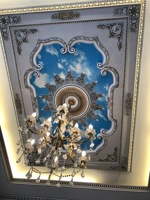 Polystyrène Plafond Carreaux BRD1420-F1-022
