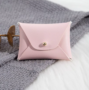 Luxury PU Leather Jewelry <b>Envelope</b> Pouch with Snap Button, Multi-color Portable <b>Gift</b> Bag for Rings Necklaces Earrings Storage - Product Image 3
