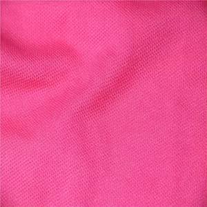 SY248 vente chaude 140gsm 100% polyester jersey tricoté piqué <span class=keywords><strong>polo</strong></span> tissu pour homme vêtements - Product Image 2