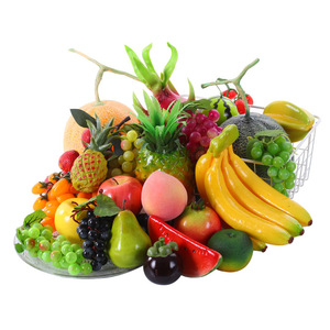 ผลไม้ประดิษฐ์จำลองกิ่งต้นแอปเปิ้ลอุปกรณ์ตกแต่งสำหรับตกแต่งบ้านอุปกรณ์ช่วยสอนอุปกรณ์เสริมคุณภาพสูงทำด้วยมือ - Product Image 2