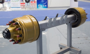 LUEN Nouvel essieu en acier de type américain pour <span class=keywords><strong>semi</strong></span>-remorques lourdes - Conception standard <span class=keywords><strong>américaine</strong></span> Capacité de charge de 16T et construction durable - Product Image 6