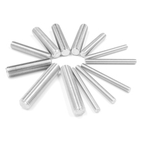 Aluminum Threaded Steel Rod Stainless Steel Solid Handle Threaded Rod
