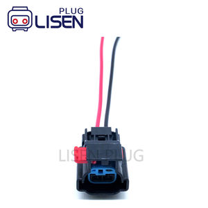 2.8 wanita, 2 Pin 54200206mm perempuan steker lampu otomotif mobil konektor soket kuncir untuk c-ummnt 0090-148 - Product Image 1