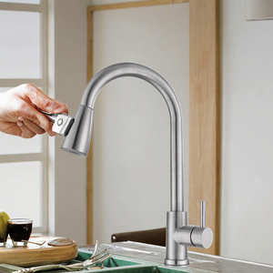 Современный кухонный смеситель с одной ручкой - Product Image 5