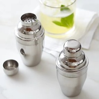 Shaker à cocktails en acier inoxydable rose doré de 700 ml avec recettes, ensemble de mélangeurs pour cocktails Cobbler et Martini, outils de bar professionnels, OEM personnalisé