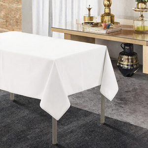 Premium Wholesale Quality 100% GOTS Organic Cotton <b>Tablecloth</b> 220 GSM Premium Dining Cover for Restaurant Hospitality - Product Image 3