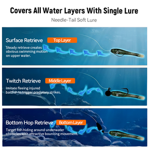 BEARKING 12.5cm 18cm pazzo lumaca pesca morbida <span class=keywords><strong>esca</strong></span> artificiale in Silicone verme <span class=keywords><strong>anguilla</strong></span> <span class=keywords><strong>per</strong></span> la pesca di mare e di fiume - Product Image 3