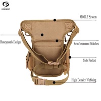 Sac de taille portable pour sports de plein air, sac de cuisse, sac de randonnée, sac de chasse, sac de pêche, sac tactique, sac à dos