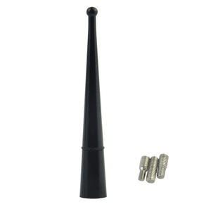 Antenne radio de voiture universelle en plastique de 4 pouces avec adaptateur à vis M4 M5 M6 - Product Image 2