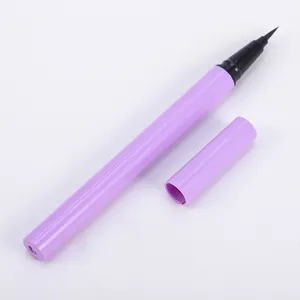 Wholesale high-quality vegan matte black eyeliner private label purple eyeliner tube black eyeliner