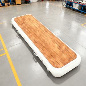 Piattaforma Galleggiante Gonfiabile Portatile all'Ingrosso per Yacht e Barche, Molo Galleggiante Gonfiabile Personalizzato - Product Image 1
