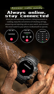 Reloj Inteligente Deportivo LC21 de Alta Calidad para Exteriores, Llamadas por BT, Resistente al Agua IP68, Unisex, Linterna, Brújula, Fitness, Asistente de Voz con IA, Compatible con iOS - Product Image 6