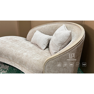 Hot Fashion Luxury <b>Modern</b> Pillows Decorative Beige Curve Fabric <b>Bed</b> for Living Room Restaurant 01 Beige 01 - Product Image 2