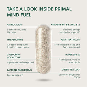 Proveedor Suplemento de cerebro personalizado Cápsulas de refuerzo de cerebro Suplementos para Focus Good Memory Nootropics Cápsulas Píldoras - Product Image 4