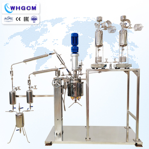 1l 2l 3l 5l thép không gỉ điện nhiệt phân phòng thí nghiệm lò phản ứng polycondensation esterification - Product Image 1