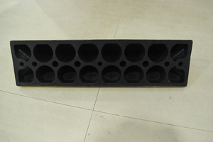 Bordes de Estacionamiento de PVC Personalizables al por Mayor, Nuevo Posicionador de Estacionamiento Inverso de 560x150x100, Tope de Estacionamiento Personalizable al por Mayor - Product Image 3