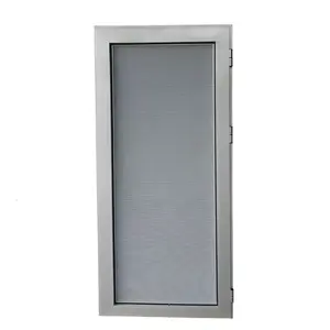 רשת flyscreen דלת superhouse מחיר טוב באיכות גבוהה נירוסטה זכוכית אלומיניום וילה כניסה דלת מדריך מודרני